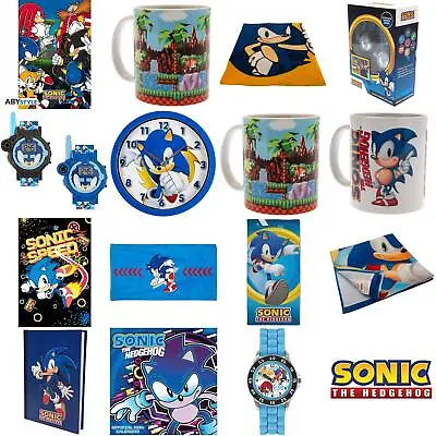 Buy Sonic The Hedgehog Official Licensed Gift Present Back To School Merch Gaming • 17.21£