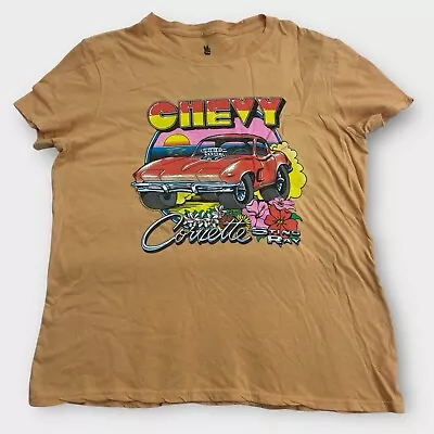 Buy Chevy Corvette Sting Ray / Retro T-Shirt Women’s Size Small • 10.08£