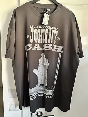 Buy BNWT H&M Johnny Cash Tshirt Size Large • 10£