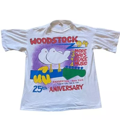 Buy Super Rare Vintage 1994 Woodstock • 150£
