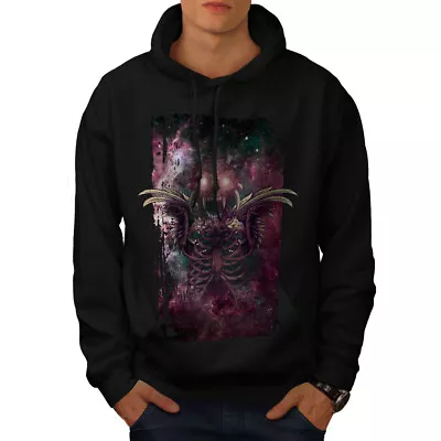 Buy Wellcoda Nightmare Beast Mens Hoodie, Horror Casual Hooded Sweatshirt • 25.99£