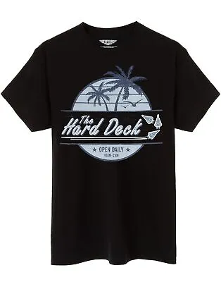 Buy Top Gun Maverick T-Shirt Mens Adults Hard Deck Movie Black Outfit • 16.95£