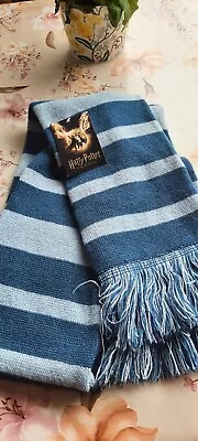 Buy Harry Potter Scarf Blue Striped Platform 9+3/4 London Boys & Girls • 4.50£