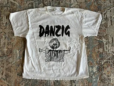 Buy Samhain Vintage Danzig Misfits T Shirt 1999 Tour - NICE - XL • 47.41£