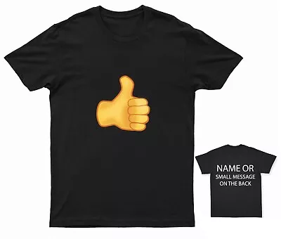 Buy Positive Vibes Tee Classic Thumbs Up Graphic T-Shirt • 13.95£