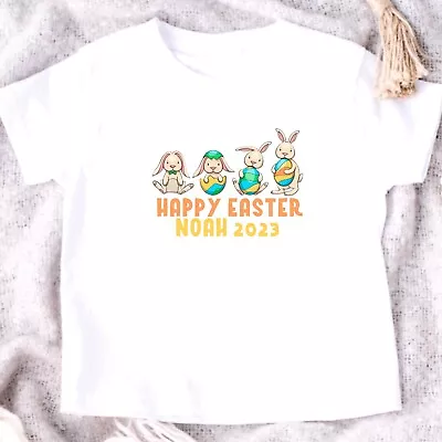 Buy Kids Easter  T-shirt  / Easter T-shirts / Easter Tee / Egg Hunt / Easter T-shirt • 7.50£