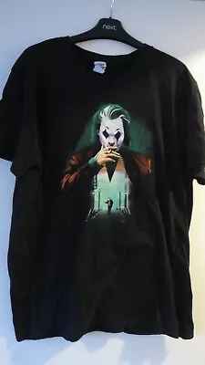 Buy Official Joker Movie T-shirt - Black, Size L - Arthur Fleck / Joaquin Phoenix • 10.95£
