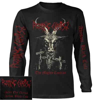 Buy Rotting Christ Thy Mighty Contract Long Sleeve Shirt S-XXL Official Black Metal • 30.94£
