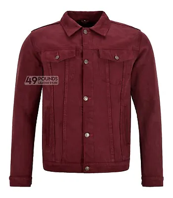 Buy Mens Denim Trucker Jacket Classic Western Jacket Stonewash Casual Jeans Jacket • 19.99£