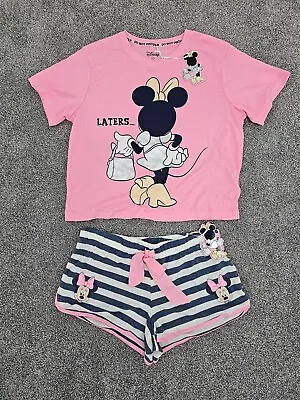 Buy Primark Ladies Disney Minnie Mouse Pyjamas Shorts Bottoms T-shirts Separates NEW • 6.99£