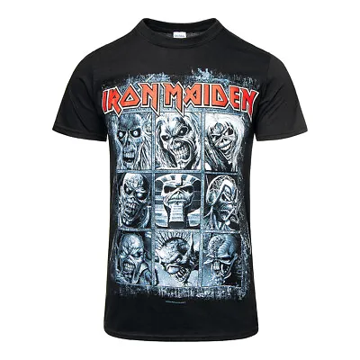 Buy Official Iron Maiden 9 Eddies T Shirt (Black) • 19.99£