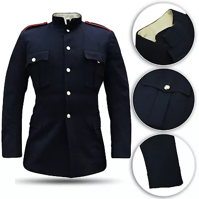 Buy British Army Dress Uniform Jacket No. 1 Dress Blue Woll Shoulder Straps Vintage • 29.02£