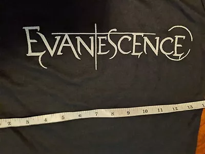 Buy Evanescence Small Stretchy T-Shirt Mid 00s UK Made • 20£