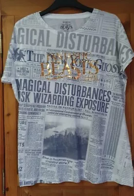 Buy Fantastic Beasts T Shirt Authentic • 3.50£