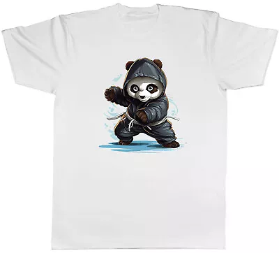 Buy Ninja Panda Mens T-Shirt Karate Martial Arts Judo Tee Gift • 8.99£