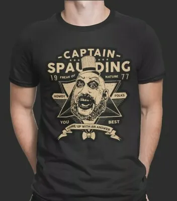 Buy Captain Spaulding T-Shirt Action Jap Sci Fi Horror Halloween Film Movie Retro UK • 9.99£