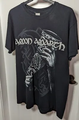 Buy Amon Amarth 2016 Black Short Sleeve Band T Shirt Size Medium.  • 17.95£