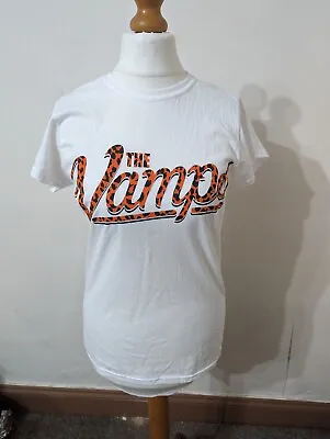 Buy The Vamps Merchandise Ladies Band T-shirt Size Medium • 25.38£