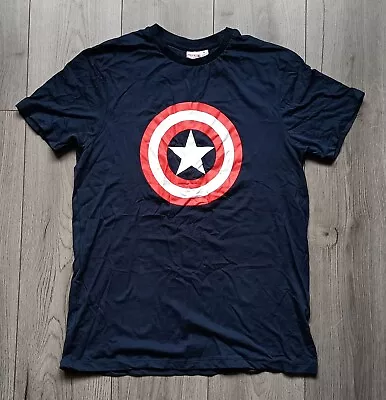 Buy Primark Marvel Captain America Shield T-shirt. Labelled M. • 5.95£