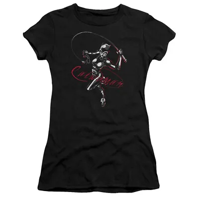 Buy Catwoman  Kitten With A Whip  Women's Adult Or Girl's Junior Babydoll Tee • 32.77£