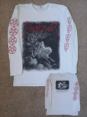 Buy *Rare* Emperor Rider T-Shirt - Size L - Heavy Black Metal - Marduk Immortal 1349 • 17.99£