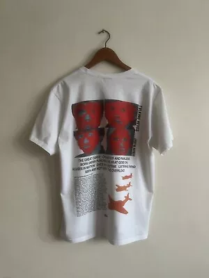 Buy Stussy X Talking Heads Remain In Light T-Shirt Medium White Sold Out Rare  • 90£