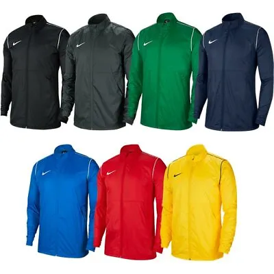 Buy Mens Nike Rain Jacket Dry Park 20 Waterproof Coat Sports Running Size S M L XL • 29.95£