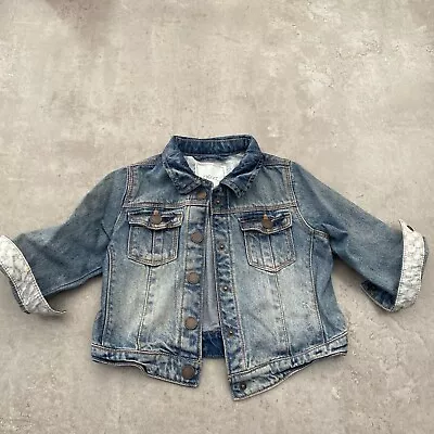 Buy Girls Denim Jacket From NEXT Age 12-18 Months • 8£