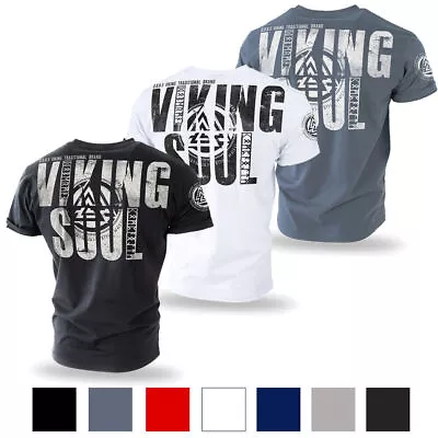 Buy T-Shirt DOBERMANS AGGRESSIVE Mens Valhalla Viking Drakkar Odin Thor Wiking TS211 • 21.80£