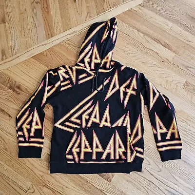 Buy Def Leppard Adult Hoodie Sz Large Pyromania Hysteria Adrenalize High And Dry • 18.74£
