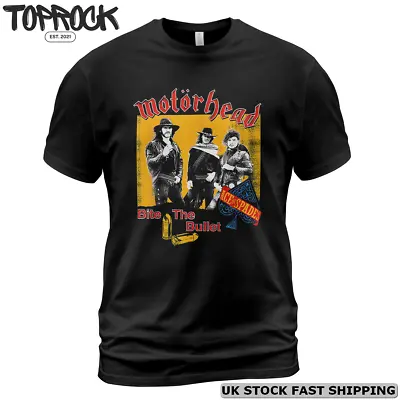Buy Motörhead England Shirt Ace-of-Spades Bite The Bullet T-Shirt S-5XL Rock Band • 19.07£