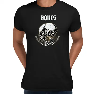 Buy Skull Hellish Bones Soul Eater Heavy Metal Biker Style Unisex T-shirt • 13.99£