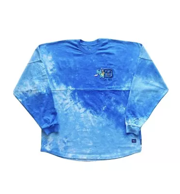 Buy NEW 2023 Walt Disney World Stitch Hawaiian Vacation Tie Dye Spirit Jersey Size L • 60£