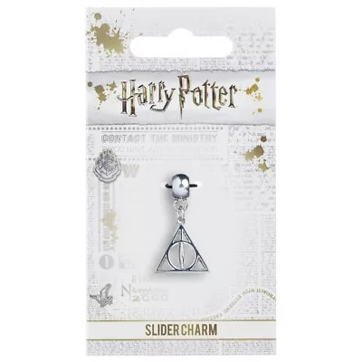 Buy Harry Potter Silver Plated Charm Deathly Hallows Birthday Gift Official Product • 9.99£
