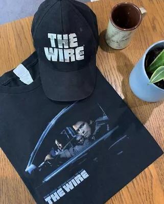 Buy Vintage ‘the Wire’ Hbo Promo Hat And Anvil Tag T-shirt  2002 Xl  • 184.46£