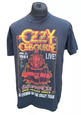 Buy Ozzy Osbourne 1981 Blizzard Of OZ Long Beach Arena USA Concert T-Shirt-SEE VIDEO • 60£