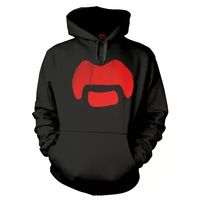 Buy FRANK ZAPPA - MOUSTACHE BLACK Hooded Sweatshirt Medium • 16.13£