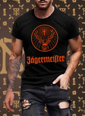 Buy Fashion Men's Jägermeister T-Shirt Unisex 100% Cotton Streetwear • 30.26£