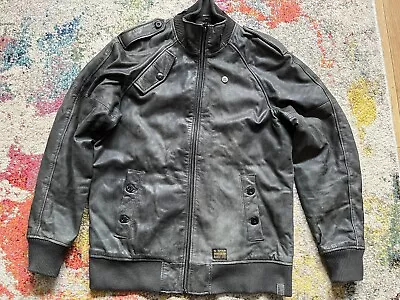 Buy G-Star Originals Leather Jacket • 75£