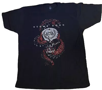 Buy STONE SOUR 2018 Tour T-Shirt NEW Concert Metal XL Dragon Skull • 16.06£