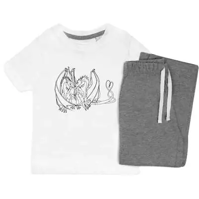 Buy 'Dragons In Love' Kids Nightwear / Pyjama Set (KP013946) • 14.99£