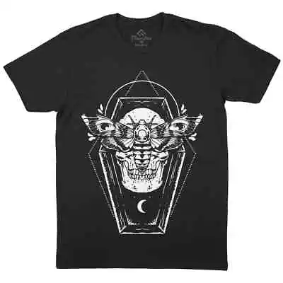 Buy Moth And Skull T-Shirt Horror Grim Skull Grave Reaper P779 • 11.99£