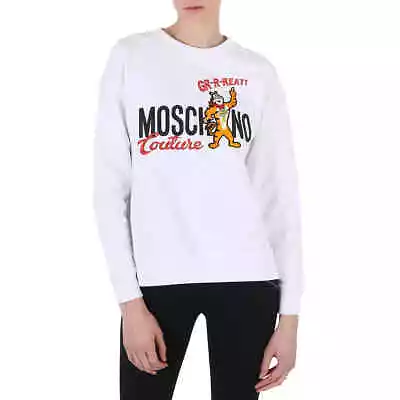 Buy Moschino White X Kelloggs Tony The Tiger Graphic Sweatshirt • 223.47£