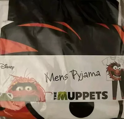 Buy Mens Disney Pyjama Set The Muppets Animal, The Frenzied Monster Size XL • 18£