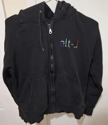 Buy Alt-J Hoodie Rock Band Merch Hooded Top Sweatshirt Pullover Black Size Small • 28.50£