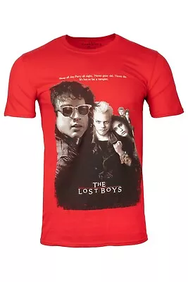 Buy The Lost Boys Kiefer Sutherland Vampire Official Red Poster T Shirt • 14.99£