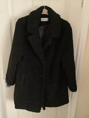 Buy Stolen Heart Size 20/22 Black Boucle Jacket Coat BNWOT • 20£