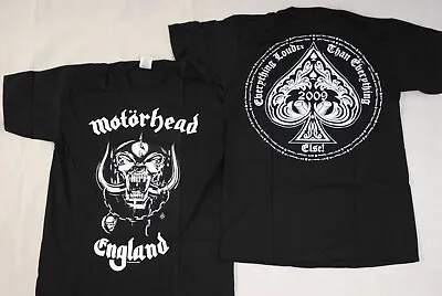 Buy Motorhead Warpig England Everything Louder Tour 2009 T Shirt New Official Rare • 12.99£