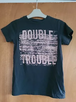 Buy Next Boys Age 6 Years Double Trouble Tshirt See Description • 1£