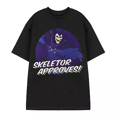 Buy Masters Of The Universe Unisex Adult Skeletor Approves Skeletor T-Shirt NS8392 • 16.59£